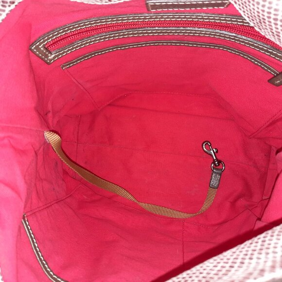 Dooney & Bourke Leather Python Print Hobo - Picture 6 of 14